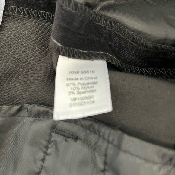 Coldwater Creek Black Faux Suede Trouser Fit Pants NWOT - Picture 9 of 16